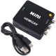 HCT 028-161 HDMI/RCA konverter 1 x HDMI alj - 3 x RCA alj, fekete