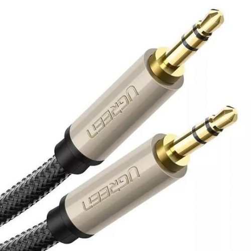 Ugreen 10601 AV125  audio kábel mini jack 3,5 mm AUX, 0,5m, szürke