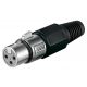 Goobay 11755 XLR csatlakozó 3 pólusú