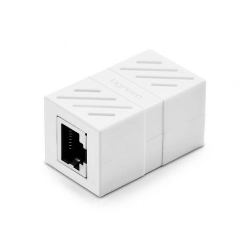 Ugreen RJ45 UTP toldó adapter 8P/8C,Cat7 10Gbps - fehér