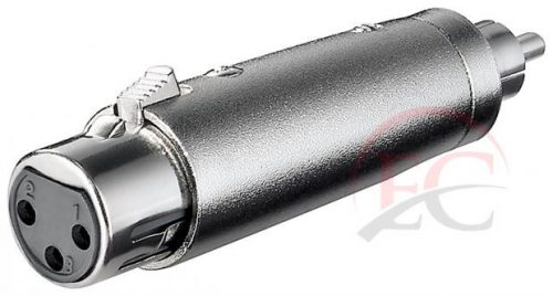 Goobay 27455 XLR adapter - RCA apa XLR anya