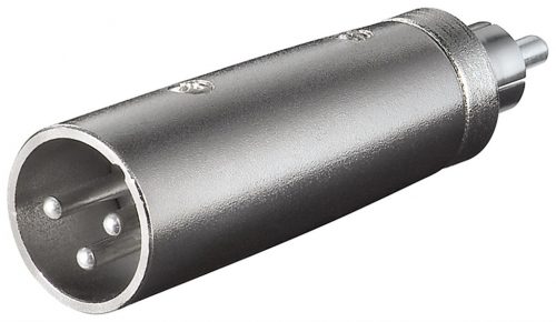 Goobay 27456 XLR apa - RCA apa Adapter