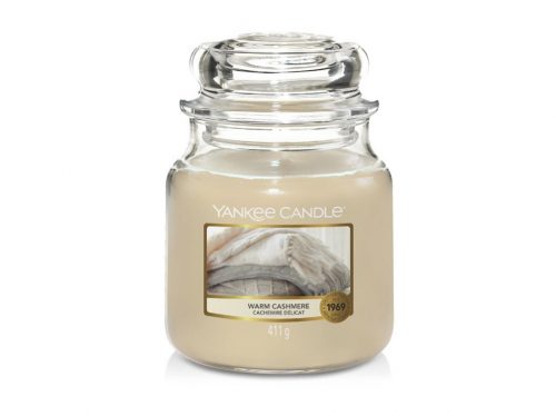 Yankee Candle 30512 Warm Cashmere Classic közepes gyertya 411 g