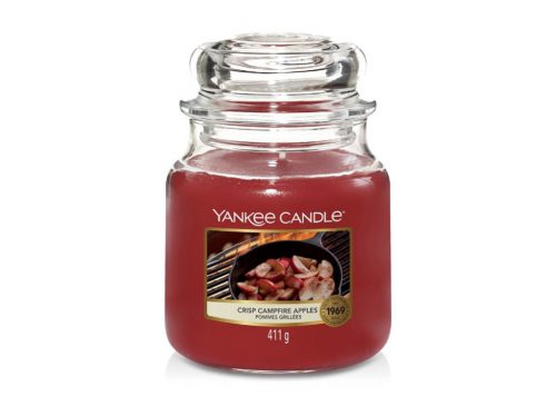 Yankee Candle 36552Crisp Campfire Apples Classic közepes gyertya 411 g