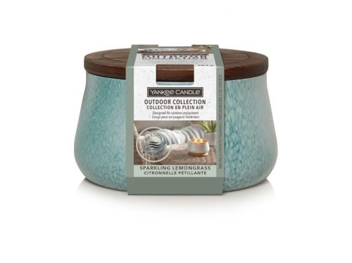 Yankee Candle 39275 KÜLTÉRI GYERTYA YANKEE CANDLE SPARKLING LEMONGRASS, 283g