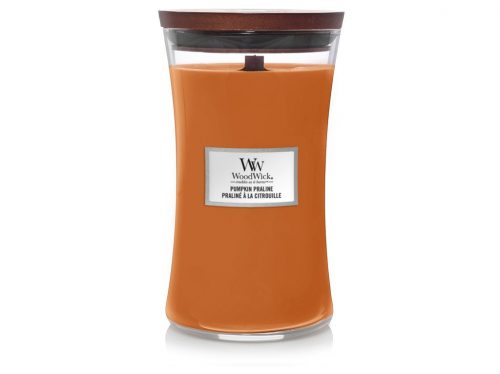 Woodwick Pumpkin Praline nagy gyertya 39964