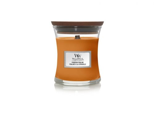 Woodwick Pumpkin Praline kicsi gyertya 39966