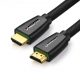 Ugreen 40408 HDMI 2.0 nylon fonatos kábel 4K, 3D 18Gbps HDR ARC Ethernet (HEC) 1m