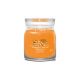 Yankee Candle Fresh Farm Peach közepes gyertya 40783