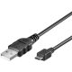 Goobay 46800 Micro - USB adatkábel ( USB -A -  micro USB B ), 1m