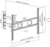 Goobay 49745 TV fali tartókonzol 37 - 70" (94 – 178 cm)