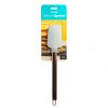 Bewello 57547G Szilikon spatula rozsdamentes nyéllel - 29 x 5,2 x 1 cm