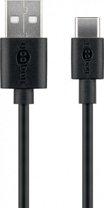 Goobay 59118 USB C 2.0  kábel, 0,5 m