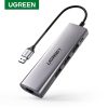 Ugreen CM266 USB 3.0 HUB (3 port + RJ45) 60812