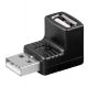 Goobay 68920 USB derékszög adapter