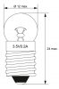 Goobay 9323 Zsebizzó 0,3A/ 3,5V E10 foglalat