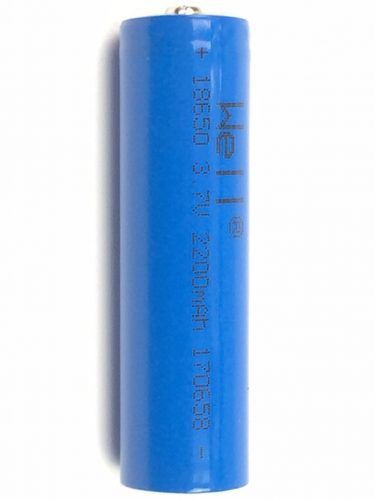 Well ACCU-18650L/220-TH-WL ipari akkumulátor, 2200 mAh