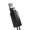 Baseus ACDKQ-HG01 Pendant kártyaolvasó és USB-C töltő kábel fekete