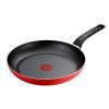 Tefal Serpenyő 28 cm piros Easy Start B4460602