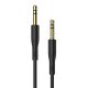 Borofone BL1 audio kábel mini jack 3,5 mm AUX 1m, fekete