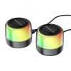 Borofone BP12 Bluetooth hangszóró RGB leddel 2 x 5W