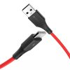 Blitzwolf BW-TC15 USB - USB-C Kábel - 1,8m 3A - Piros