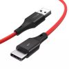 Blitzwolf BW-TC15 USB - USB-C Kábel - 1,8m 3A - Piros