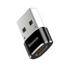 Baseus CAAOTG-01 átalakító, C típusú USB és USB adapter csatlakozó, fekete