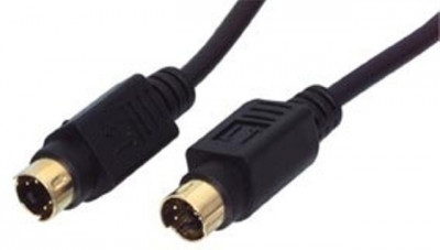 Well CABLE-524/5 S-VHS 4 pólusú dugókkal szerelt kábel,Gold aranyozott 5m