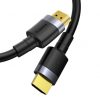 Baseus Cafule HDMI 2.0 kábel 4K 60 Hz 3D 18 Gbps 2m, fekete (CADKLF-F01)