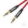 Baseus Yiven audio kábel mini jack 3,5 mm AUX 1m, piros (CAM30-B91)