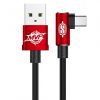 Baseus CATMVP-A09 kábel USB 2.0 M - CM típusú USB, 1 m, 2A, kék szín