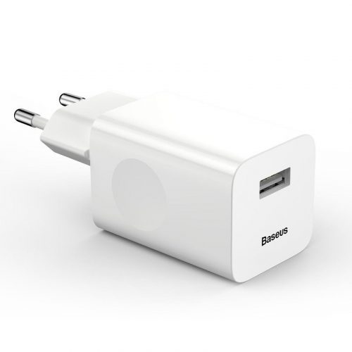 Baseus CCALL-BX02 USB 3.0 hálózati gyorstöltő - Fehér