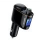 Baseus Locomotive CCALL-RH01 bluetooth FM transmitter MP3 fekete