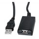 Well Cable-147HS USB 2.0 hosszabbító+aktív erősítő 4,8m - USB hosszabbító