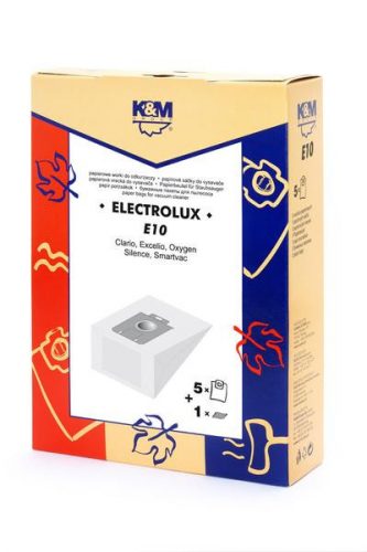 K&M E-10 Electrolux porzsák  5 + 1 filter