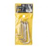 Deli Tools EDL3080 Imbuszkulcs készlet (9 db/csomag)