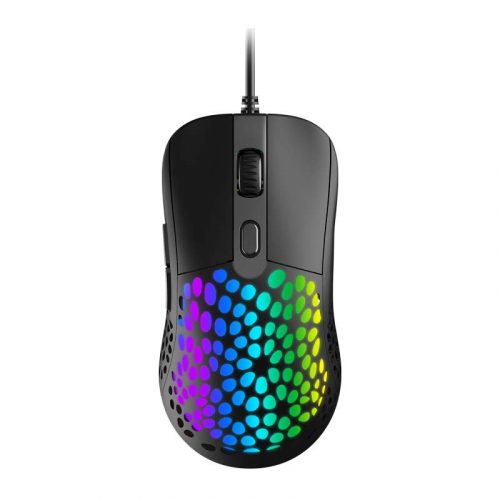 Dareu EM907 vezetékes RGB gamer egér 1000-6400 DPI