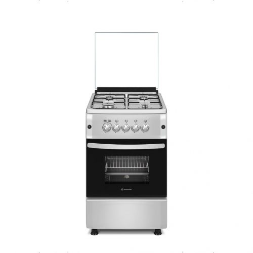 Novacook F5S40G2 INX inox gáztűzhely