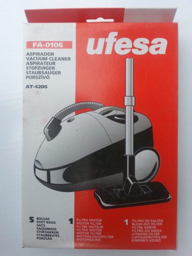 Ufesa FA-0106 Gyári porzsák  5db/csomag