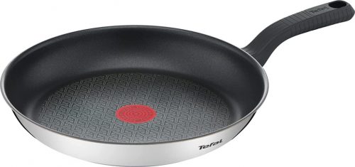 Tefal G7260744 Comfort Max. serpenyő 30 cm, prémium rozsdamentes acél, tapadásmentes bevonat