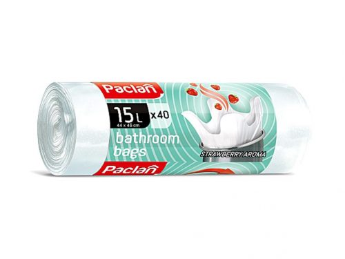 PACLAN HIGIÉNIAI ILLATOSÍTOTT PIPERE SZEMETESZSÁK 15L (40DB/TEKERCS) 44CMX51CM 8MY