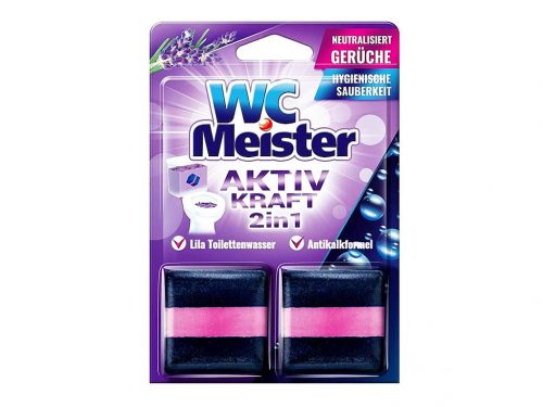 WC MEISTER WC TARTÁLYTABLETTA TWINPACK - LAVENDER 100G (2DB/CSOMAG)