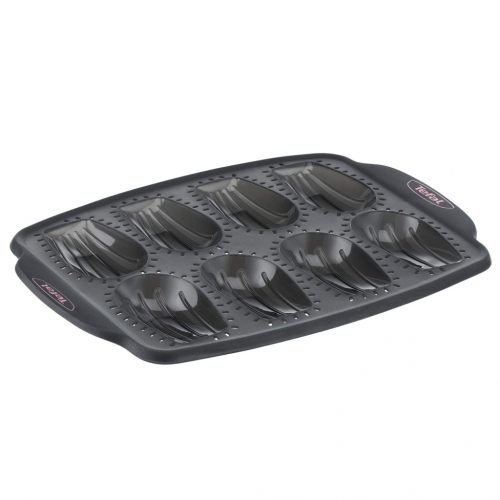 Tefal CRISPYBAKE Madeleines 8 lyukú J4172614, fekete 30 x 29 cm