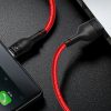 XO kábel NB55 USB - microUSB 1,0 m 5A piros