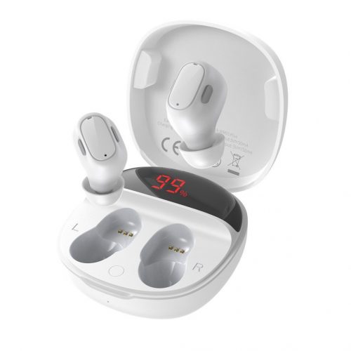 Baseus Encok NGWM01P-02 Plus Bluetooth Headset - Fehér