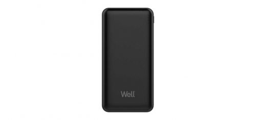 Well PBANK-HERCULES200BK-WL Power bank univerzális akkumulátortöltő 20.000 mAh