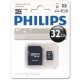 Philips Micro SDHC Memóriakártya 32GB Class 10 UHS-I U1 Adapter (PH669111)