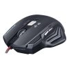 Rebeltec PUNISHER 2 2400DPI USB fekete vezetékes optikai gamer egér