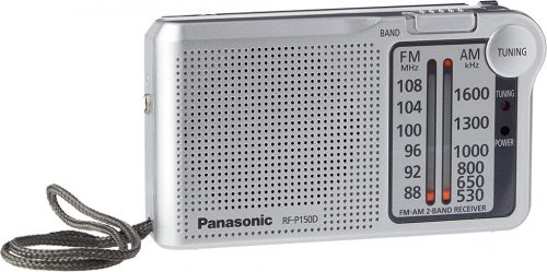 Panasonic RF-P150DEG-S Hordozható Rádió - Ezüst